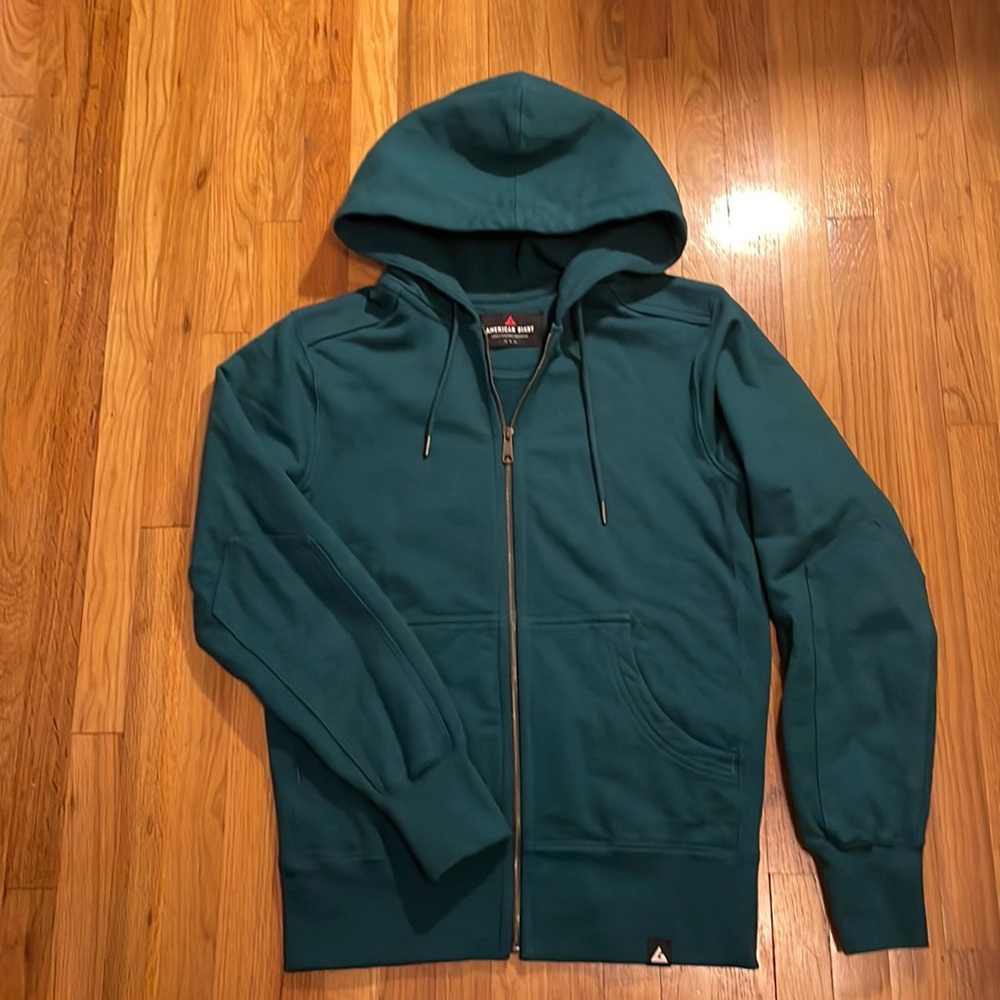 M’s American Giant Classic Fullzip Sweatshirt, Small